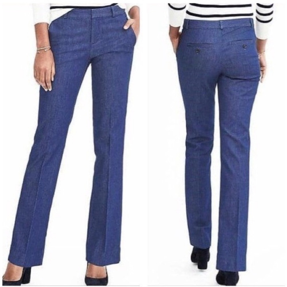 Banana Republic straight leg, bootcut trouser denim.